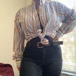 Vintage button up 🪐